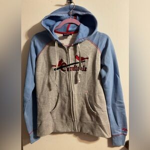 St. Louis Cardinals Women’s Zio Up Hoodie Size Small.